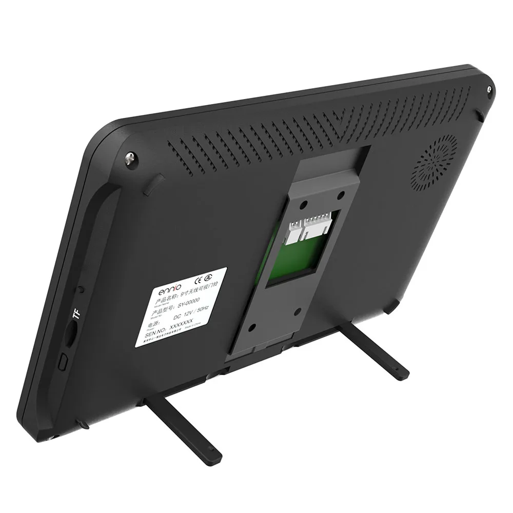 Yobang безопасность приложение управление RFID доступ видеодомофон 9 дюймов монитор