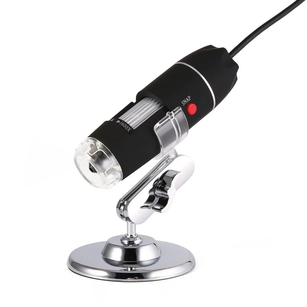 

1600x 2MP 8 LED USB 2.0 Electron Digital Microscope Hand Held Portable Biological Endoscope USB Microscope