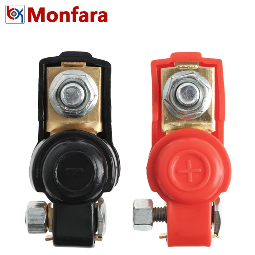 Buy 2 PCS Positive Nagative Car Battery Terminal Clamp
