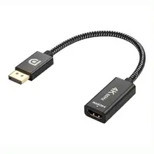 4K@60Hz Displayport DP to HDMI Adapter Display Port Cable Converter For PC Laptop Projector Displayport to HDMI Adapter