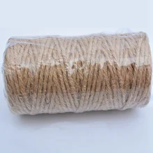 2 мм 3ply натуральный джутовый шпагат шнур декоративный для упаковки подарков фото стена ручной работы изготовление 100 метров