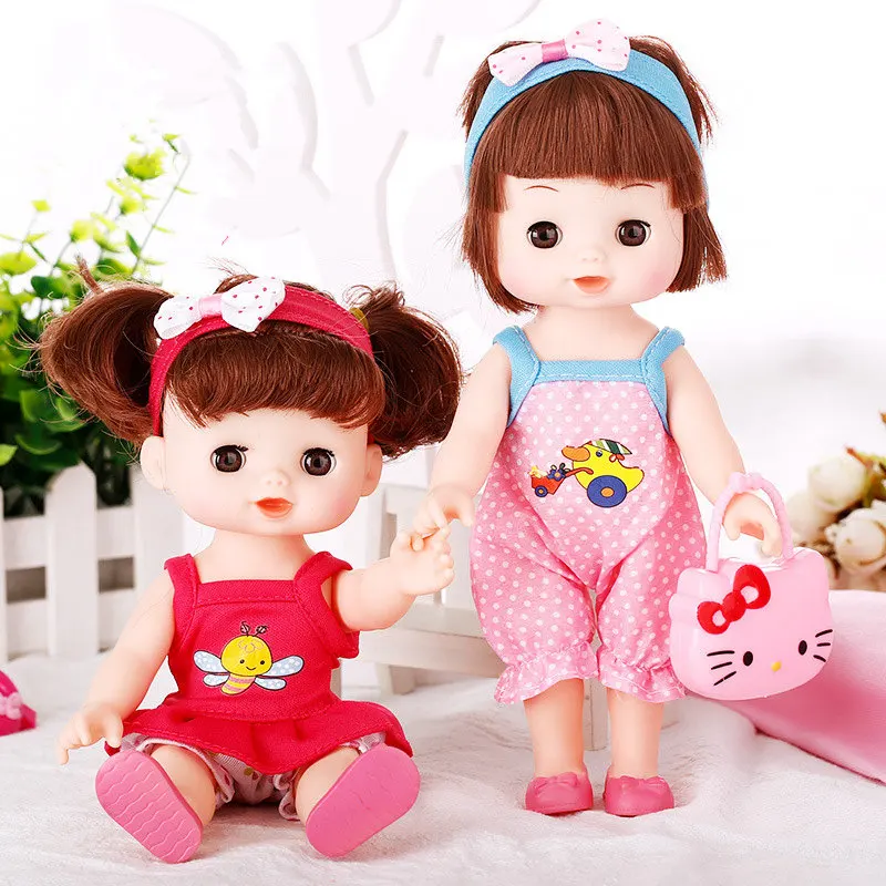 

BJD Ball Joint Doll with 4D Eyes 5 Joint Movable Dress Up Doll Baby Friend for Girls Gift 23cm Fashion Children Toys Figma