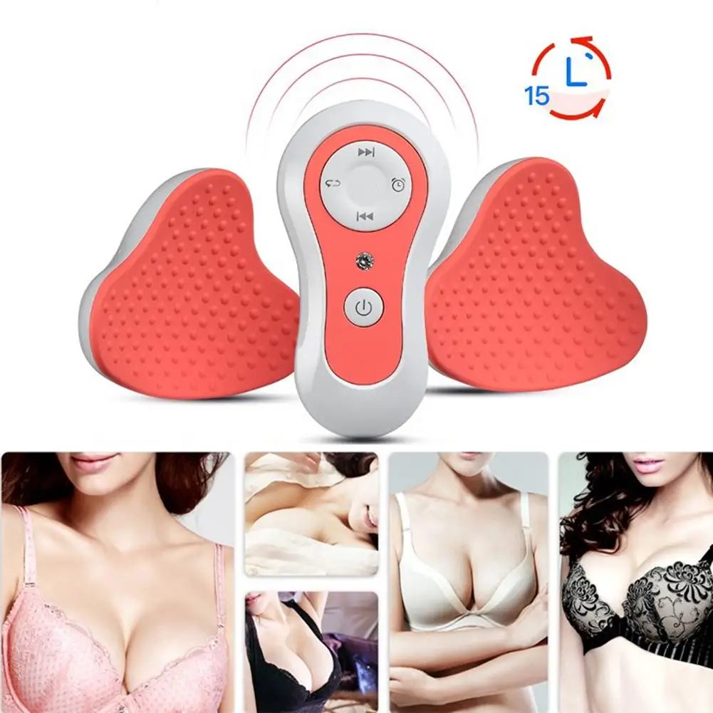 New arrival Electric Portable Vibration Chest Massager Breast Enhancement Massage Equipment SPA