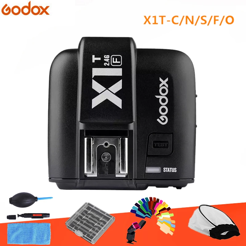 GODOX X1T-F X1T-C X1T-S X1T-O X1T-N 2.4G Wireless TTL HSS Flash Trigger Transmitter for Canon Nikon Sony Fujifilm Olympus Camera GODOX X1T-F X1T-C X1T-S X1T-O X1T-N 2.4G Wireless TTL HSS Flash Trigger Transmitter for Canon Nikon Sony Fujifilm Olympus Camera