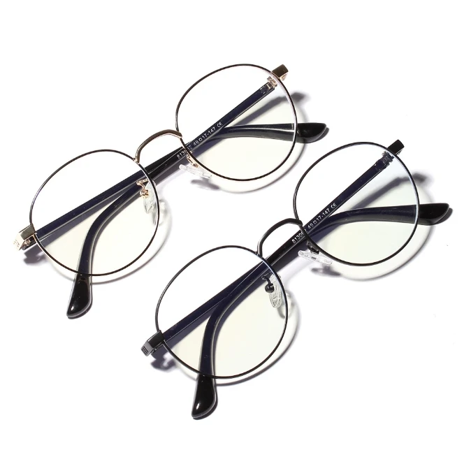 Круглые оправы для очков для мужчин и женщин, модные оптические компьютерные очки 47409