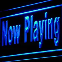 I864 теперь играть дома аудио Театр Декор свет sign on/off Swtich 20+ Цвета 5 размеров