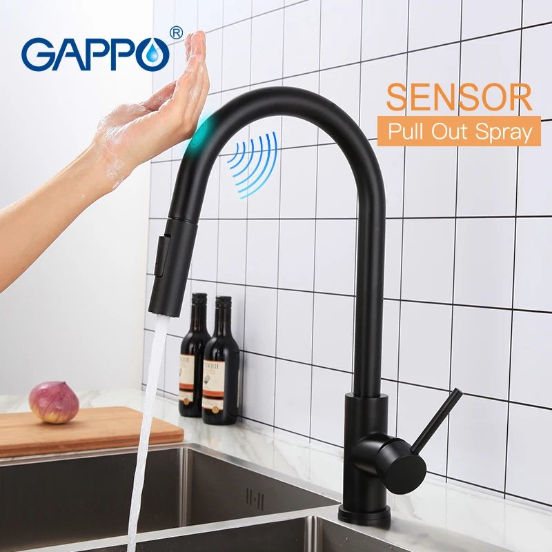 Gappo Stainless Steel Touch Control Kitchen Faucets Smart Sensor