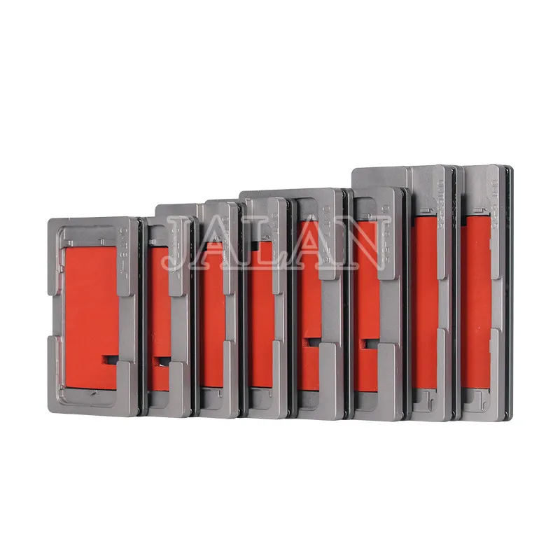 

OCA MASTER LCD display glass laminating mold for iPhone 6sp 7 8 plus X XS MAX XR lcd digitizer unbent flex location mould rubber