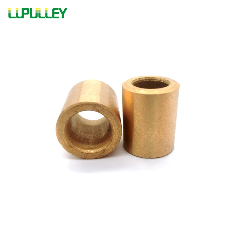 LUPULLEY 1 шт. Порошковая металлургическая масляная втулка 20x28x20 мм 20x30x30 мм 22x30x20 мм 22x30x30 мм бронзовая втулка подшипника