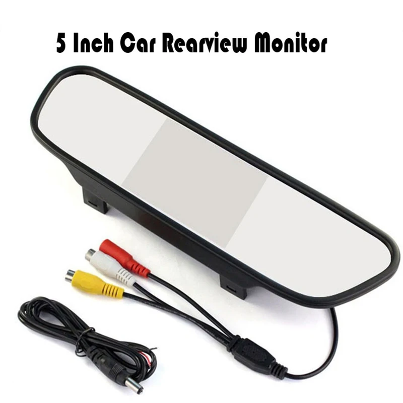 5 Inch Car Rearview Mirror Monitor for Rear View Camera (12)
