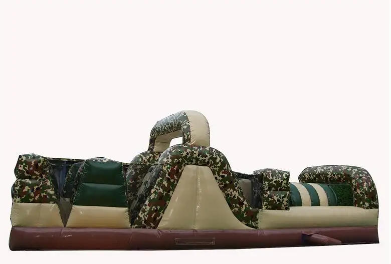 

Seven Elements Inflatable Camouflage Obstacle Course For Fun