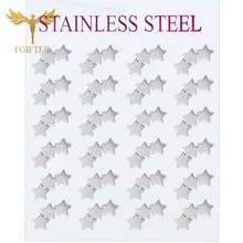 FGifter, серьги-гвоздики с геометрическими звездами для женщин, серьги со звездами, модные ювелирные изделия, серьги, аксессуары oorbellen voor vrouwen