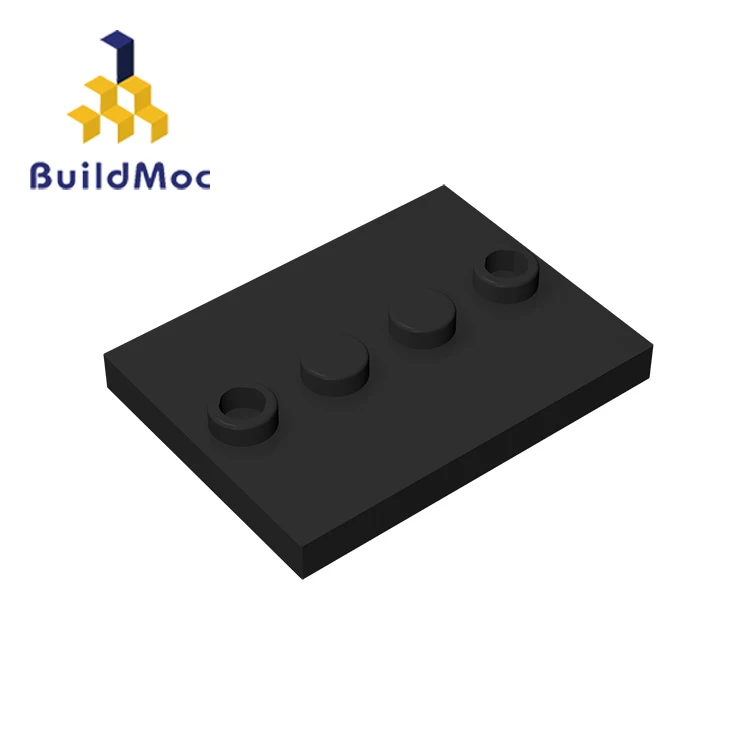 BuildMOC 88646 17836 3x4 человеческие базовые кирпичи Technic changever Catch для строительных блоков частей DIY развивающие творческие подарочные игрушки