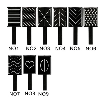 

Cat Eye Magnetic Stick 3D Magical 9 Design Effects Strong Magnet for Gradients Cat Eye UV Gel Nail Polish DIY Nail Art Tools