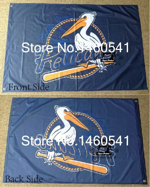 Myrtle Beach Pelicans Flag 3ft x 5ft Polyester Minor League Baseball
