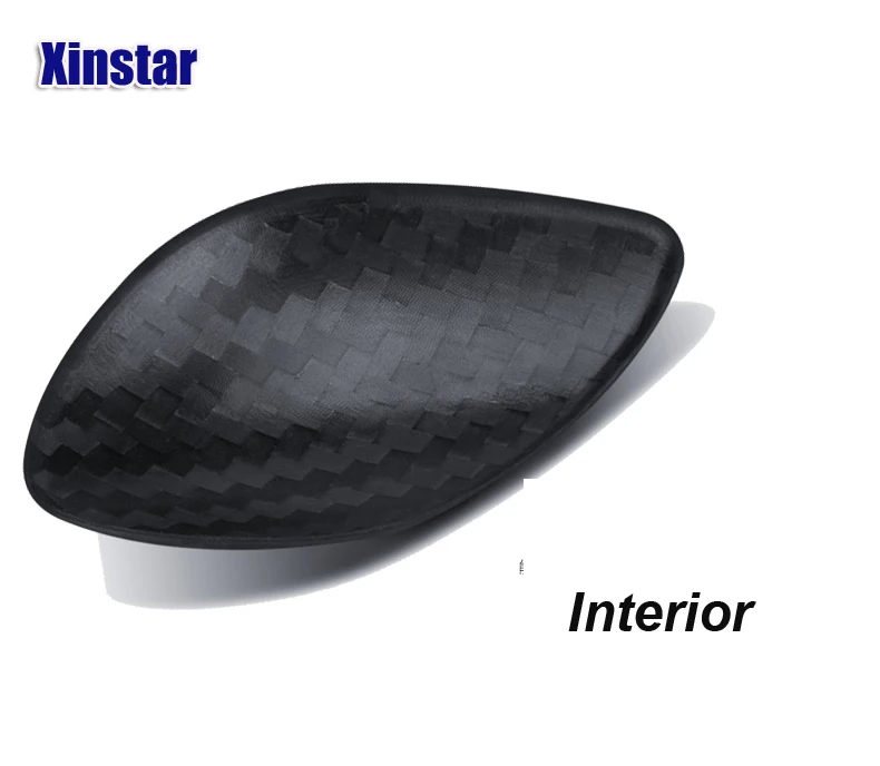 Real de Fibra Botão da Engrenagem do Carro Adesivo para vk Lote Carbono Decoração Volkswagen vw Golf Gti r Passat b5 b6 b7 Mk4 Mk6 Mk7 cc 2 Pçs - 6 2 pçs lote real de fibra carbono