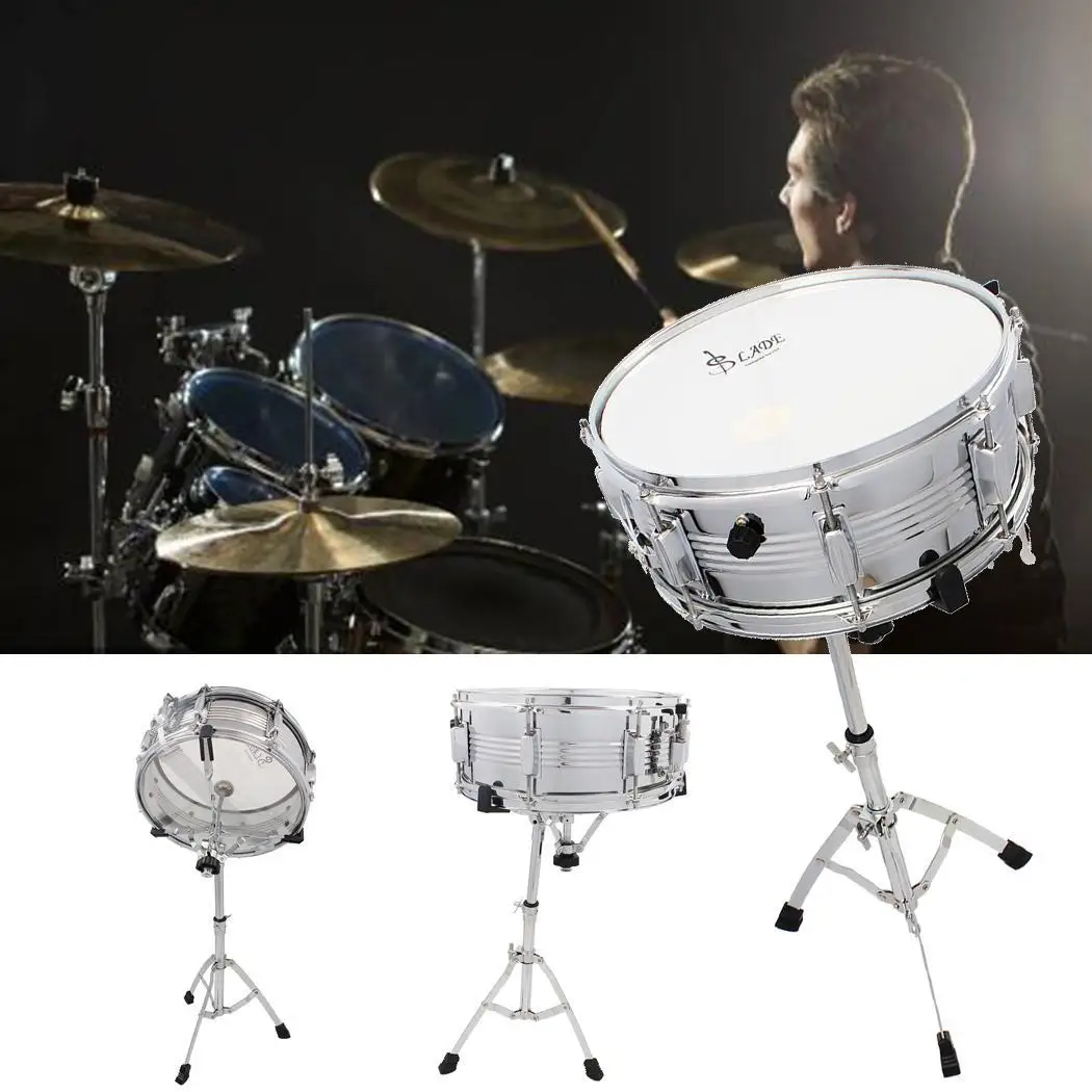 

12 inch Practice Drum Pad Percussion Instrument As Picture Rubber with Bracket