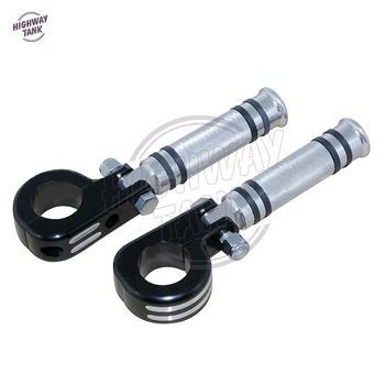 

1 1/4" 1.25" 32mm Bars Motorcycle Highway Foot Peg Mount Footrest Case for Harley Touring Models