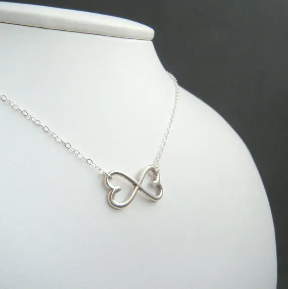 Полый открытый двойной любовь браслет ожерелье Счастливый номер восемь линия обертывание любовь ожерелье для пары Гламурные драгоценности