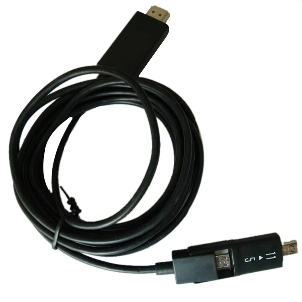 

2016 3M/10FT Micro USB MHL to HDMI HDTV Cable Adapter for Android Smart Phone 5/11Pin #ED425