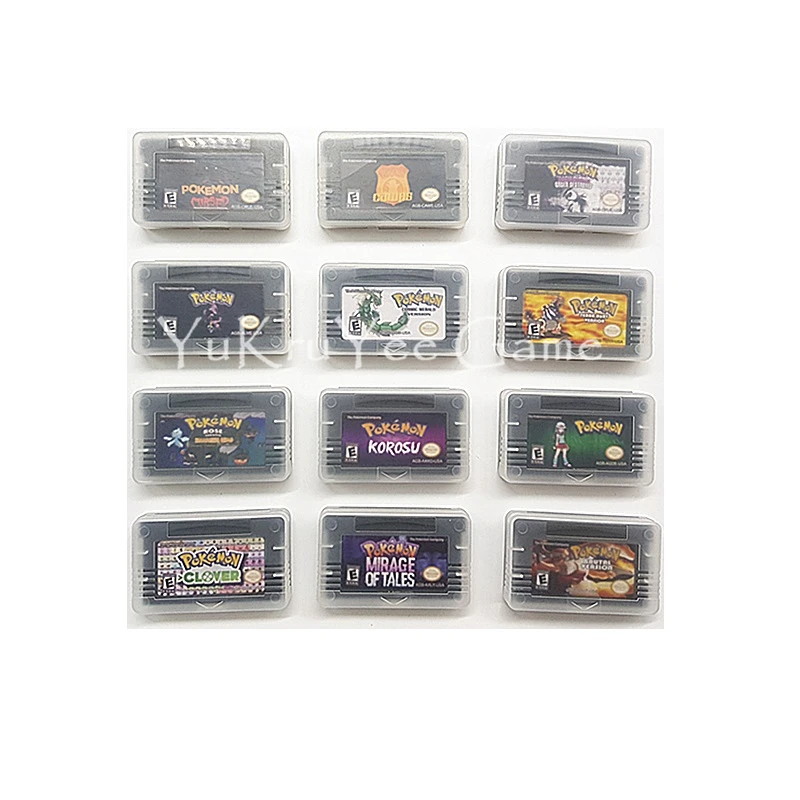 

PokemonSeries Mega Power Video Game Cartridge Console Card for 32 Bit Handheld Player Console System
