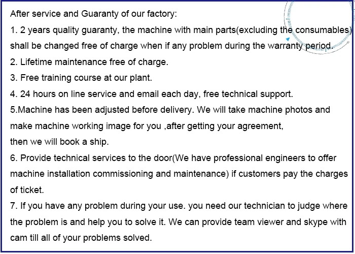 Our service