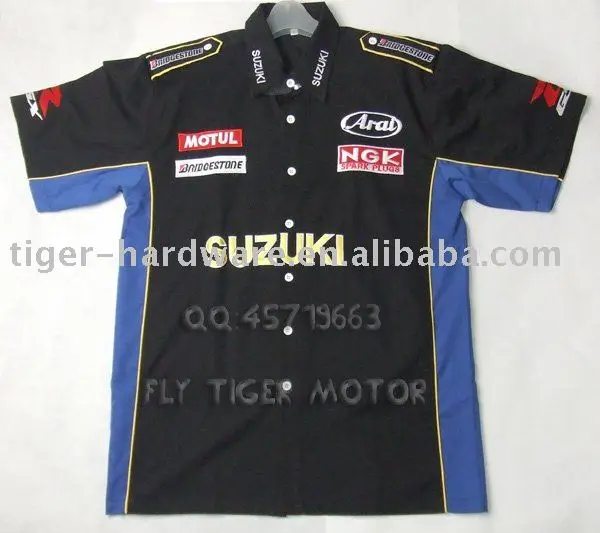 Pit Crew Shirts >> Suzuki Motorcycle Superbike Biker Pit Crew Shirt Racing Team T Shirt Pit Crew Shirts >> Suzuki Motorcycle Superbike Biker Pit Crew Shirt Racing Team T Shirt