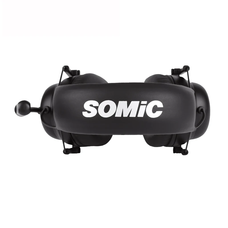 SOMIC G936 USB 7 1 Роскошные игровые гарнитуры шумоподавление монитор наушники для игр