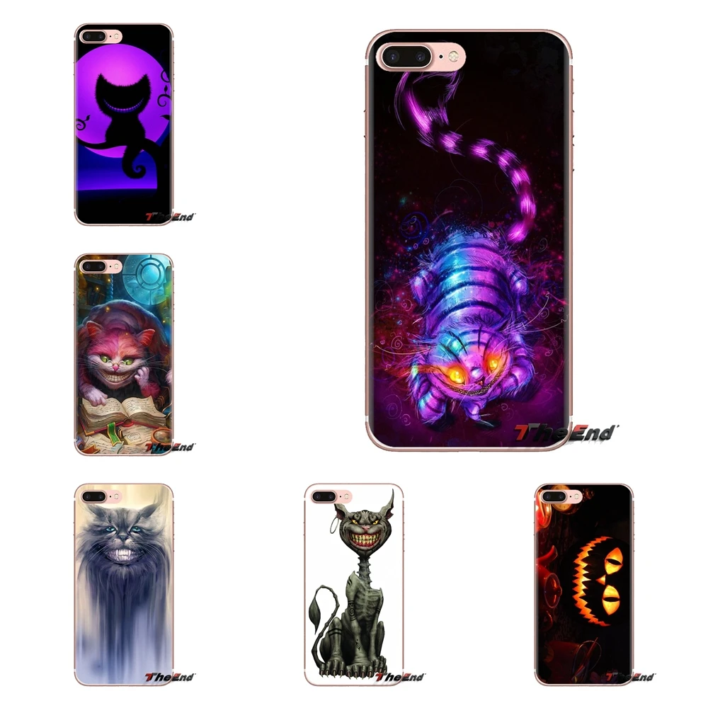 For Xiaomi Redmi 4A S2 Note 3 3S 4 4X 5 Plus 6 7 6A Pro Pocophone F1 Alice in Wonderland Space Cheshire Cat Soft TPU Phone Cover |