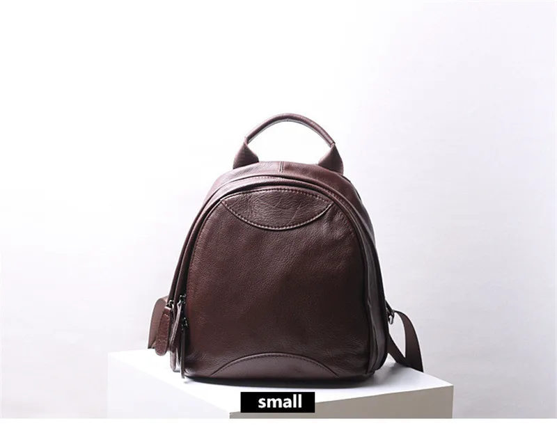 mochila de couro das senhoras de couro