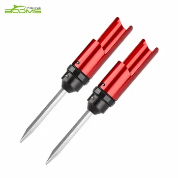

Booms Fishing RH4 Bank Ground Rod Holders, Aluminium Folding Simple Pole Holder