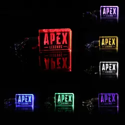 10 шт./партия Горячая игра Apex легенды Кристалл k9 цветной брелок Брелоки кулоны фигурку, игрушки, подарки