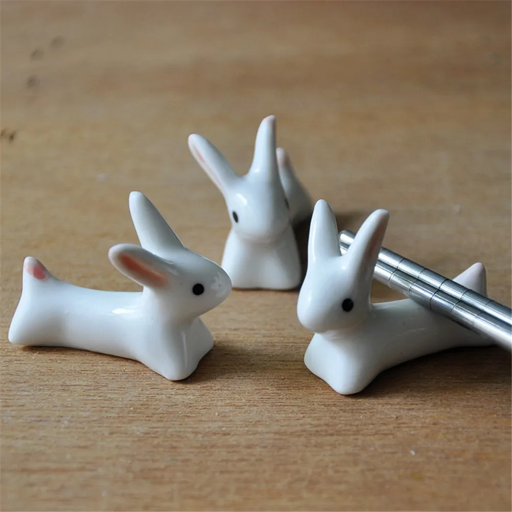 Керамический небольшой настольный держатель для карандашей, панда, кролик, ручка для ногтей, подставка для кистей, держатель для ручек, контейнер, органайзер для кистей для макияжа
