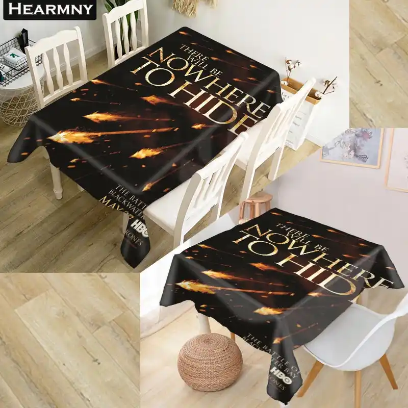 Hearmny 3d Tablecloth Game Of Thrones Oxford Cloth Dust Proof