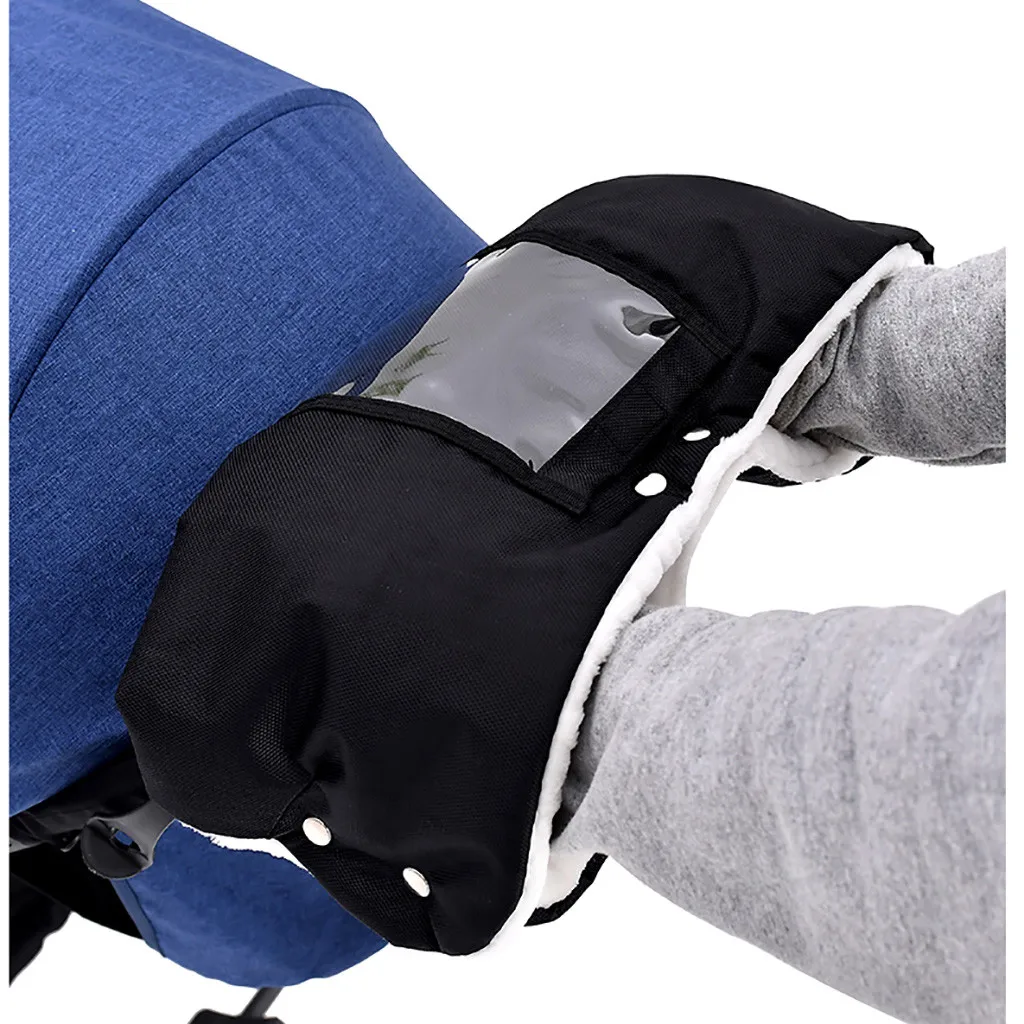 Водостойкая зимняя грелка для рук перчатка коляска тележка рукавица руки муфты Новое поступление#1211