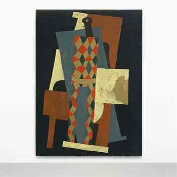 

Painting Canvas Printings Modern Abstract Wall Art Picture for Living Room Picasso Painting Woman with Guitar and Piano BJS1