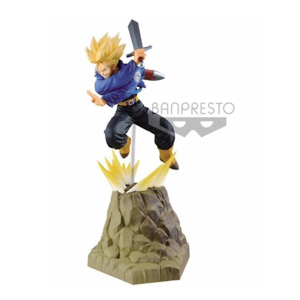 Tronzo Banpresto Dragon Ball APF абсолютное совершенство рисунок Super Saiyan trunks ПВХ Модель DBZ мужские шорты для купания SSJ Figural