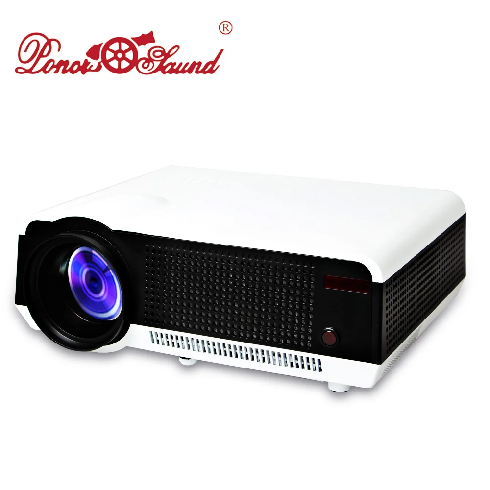 Poner Saund LED 86W Proyector for Business Optional Android Version Bluetooth WIFI 3D Home Theater HDMI 1080P USB LED Projector 