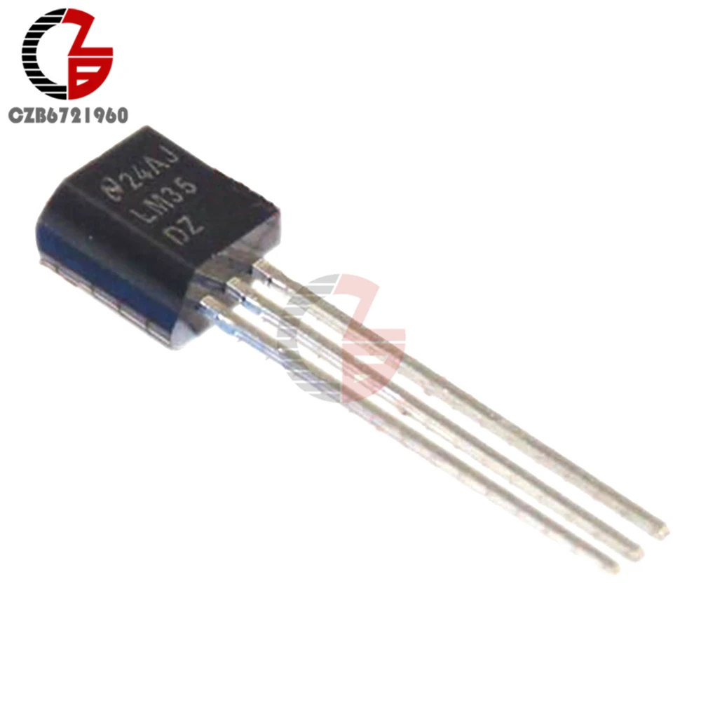 50PCS LM35DZ LM35 TO 92 NSC TEMPERATURE SENSOR ICin Temperature