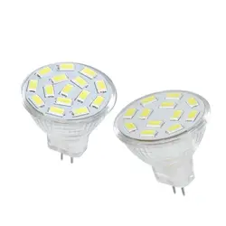 JYL 2 шт. 1,6 Вт 2 Вт MR11 12 * Led 15 * Led 5730 SMD AC 12-30 В дома энергосберегающие 120LM Spotlight