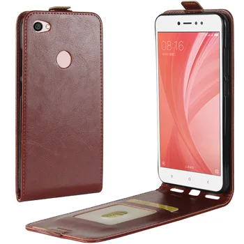 

Brand gligle R64 pattern up and down open leather cover case for Xiaomi Redmi Note 5A / Prime case protective shell bags