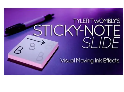 

The Sticky-Note Slide by Tyler Twombly,Magic Tricks