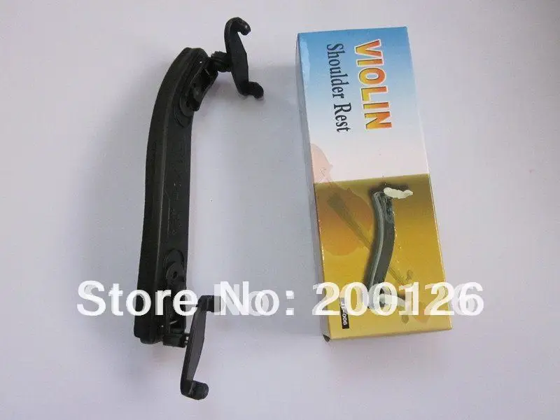 

Violin Shoulder Rest for 4/4 3/4 With Collapsible and Fully Adjustable for Both Height and Angle Black Feet Fit