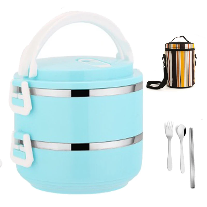 304 Stainless Steel Lunch Box Large Portable Thermal Leakproof Food Container Picnic Japanese Style Bento Box School Kids Adult