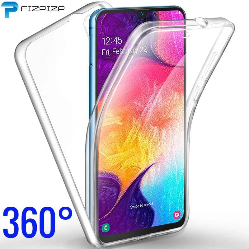 

360 Full Body Case For Samsung Galaxy A10 A30 A50 M10 M20 M30 A6 A8 A7 A9 2018 S10 S8 S9 Plus S10e Note 8 9 Silicone PET Case