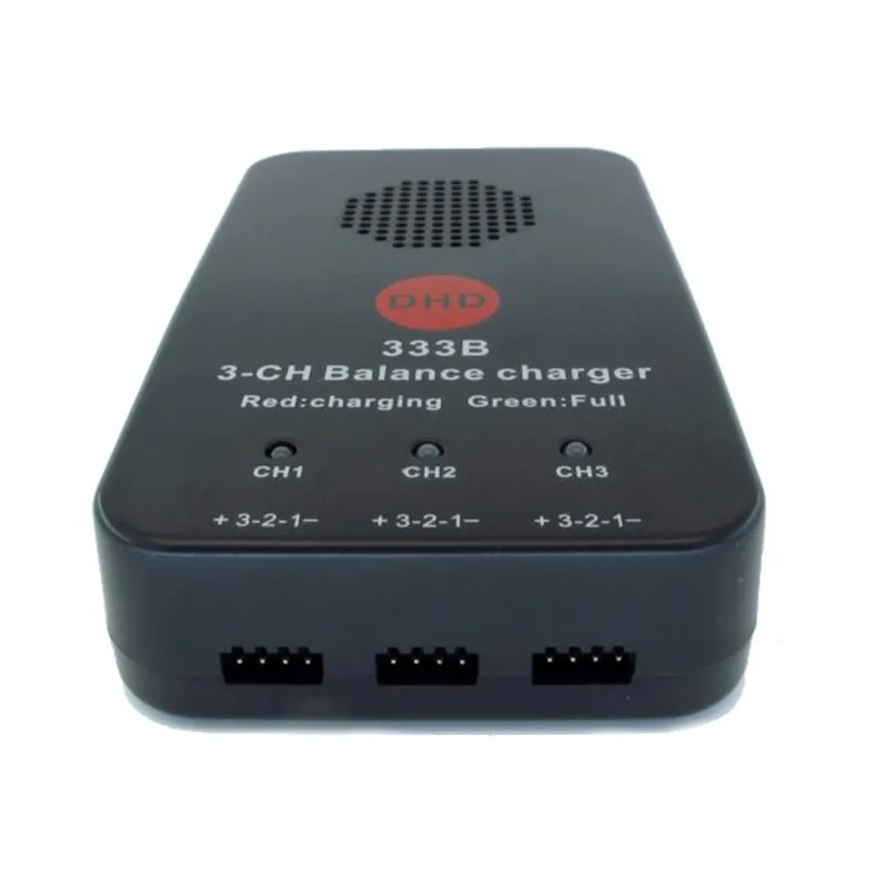 Новая версия DHD 333B 50 Вт 2A 3CH баланс зарядное устройство для 1-3 S LiPo батарея модель самолёта на радиоуправлении аксессуары