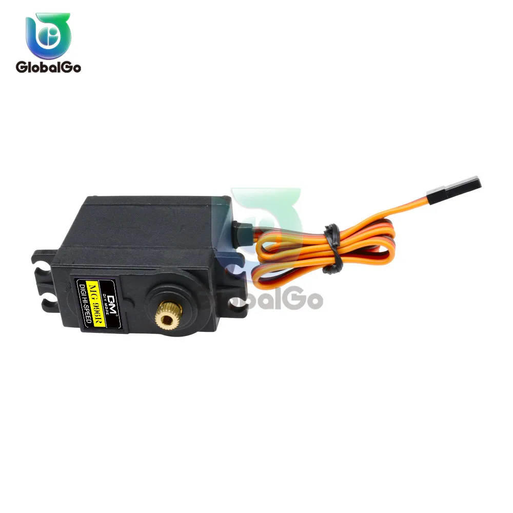 Servos Digital Mg996r Mg996 сервопривод с металлическими шестернями для автомобиля модель вертолета на дистанционном управлении лодка для Arduino Diy