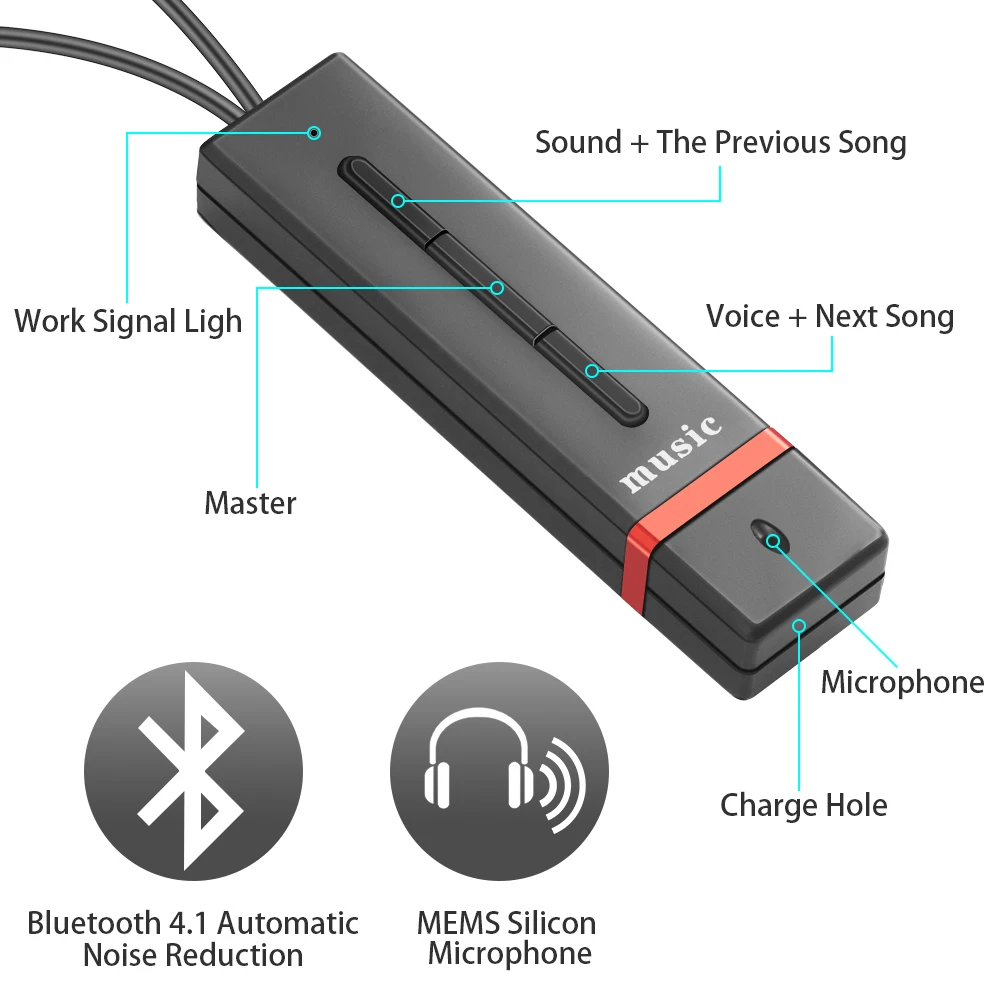 Wireless Bluetooth Sport Earphones Handsfree Bluedio TN2 With Mic Headphones Waterproof Magnetic earbuds cordless for phone  (6)