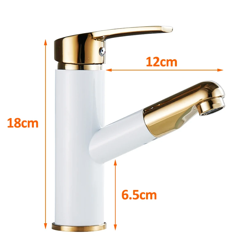 quyanre wanfan frap gappo basin faucet pull out spout single handle mixer tap sink faucet torneira cozinha
