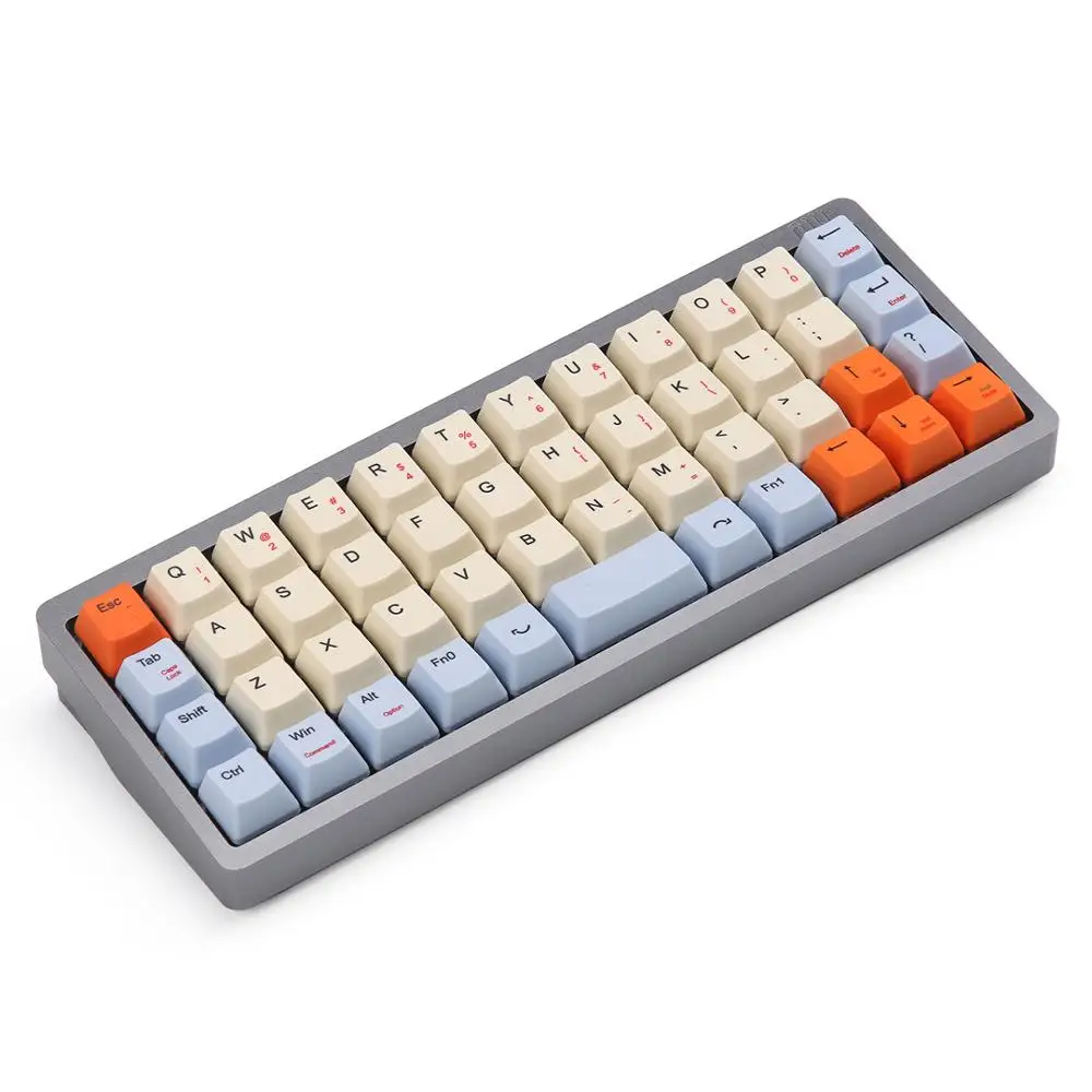 KBDfans NIU 40 Dye-subbed OEM профиль колпачки для 40% макета cherry mx механическая клавиатура